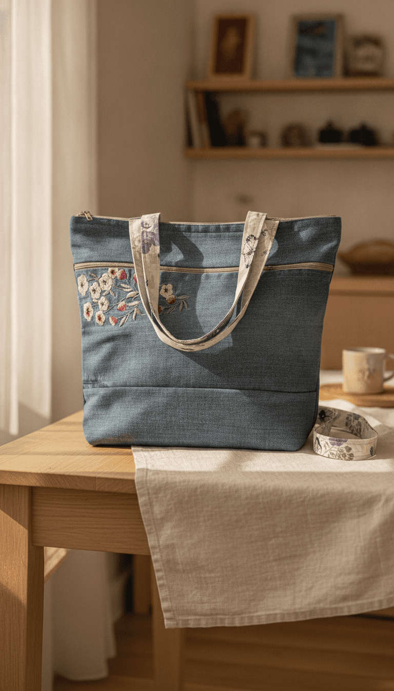 Nani Crafted Co. handmade bag, piece 40